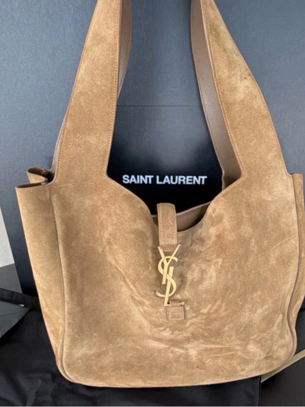 YSL brown suede Tote - Picture 11 of 12